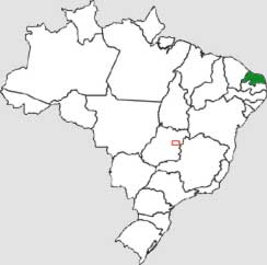 Mapa do Rio Grande do Norte